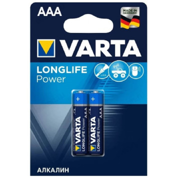 Батарейка Varta ААА/LR03 High Energy/ LONGLIFE Power 4903, 1.5 V