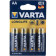 батарейка пальчиковая AA/LR6 Varta Long Life