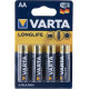 Батарейка Varta AA/LR6 Long Life, 1.5 V