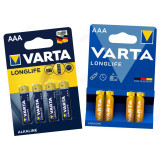 Батарейка ААА/LR03 щелочная Varta Long Life 4103
