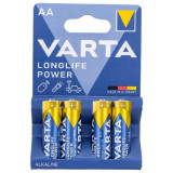 Батарейка пальчиковая AA/LR6 щелочная Varta Long Life Power 4906 (24)
