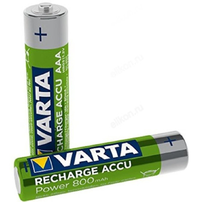 Аккумулятор Varta  AAA 800, 1,2 V, 800 mAh