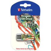 Память USB 16GB Verbatim Mini Tattoo Edition Dragon Память USB 16GB Verbatim Mini Tattoo Edition Dragon