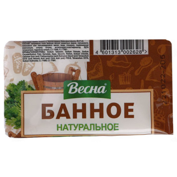 Мыло туалетное Весна банное 140г арт1104 952-003-1