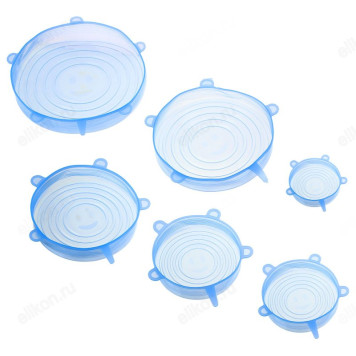 Набор крышек силикон VETTA 437-268 6шт-2