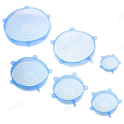 Набор крышек силикон VETTA 437-268 6шт-2