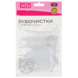 Набор зубочисток с зубной нитью VETTA 50шт 437-274