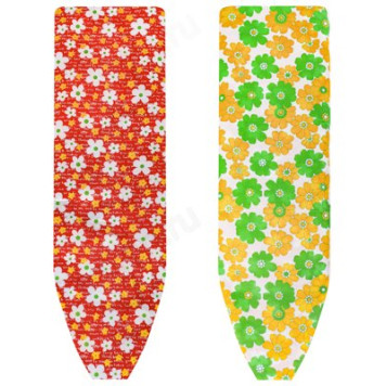 Чехол для гладильной доски Vetta 439-859, 140 х 50 см, цветы