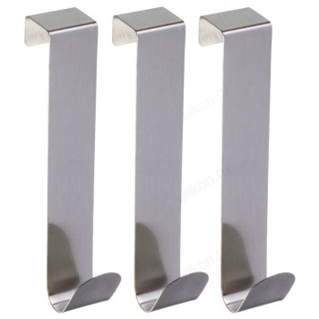 Крючок навесной VETTA 2,2х12см 3шт нерж.440-391-1