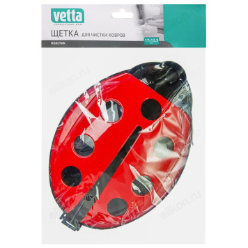 Щётка для чистки ковров VETTA 445-329 божья коровка-3