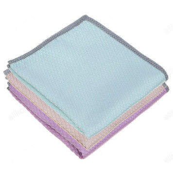 Салфетка микрофибра для стёкол и зеркал VETTA 448-077 30*30см, 250г/кв.м-1