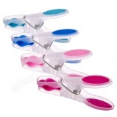 Набор прищепок 12шт VETTA 453-010 силиконовые вставки