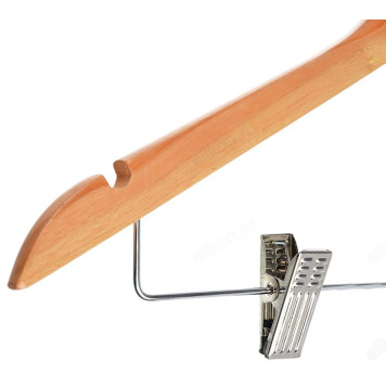 Плечики VETTA 455-040 с клипсами дерево 45см-2