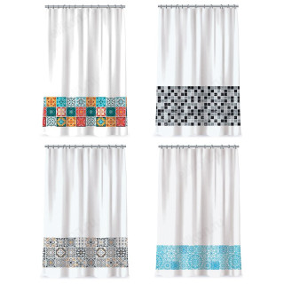 Шторка для ванной VETTA 180*180 см 461-522