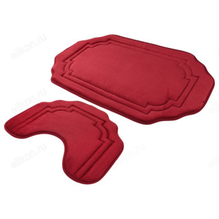 Коврик для ванной и туалета 2шт  VETTA 462-696-2