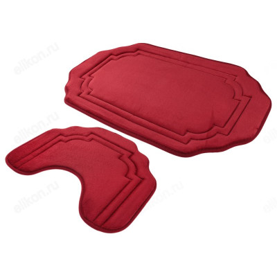 Коврик для ванной и туалета 2шт  VETTA 462-696-2