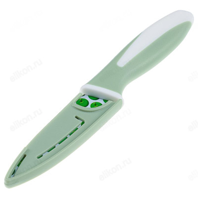 Нож с антиналипающим покрытием в чехле "Фрукты" VETTA 803-380 нож кухонный LEONORD MEISTER овощной 8,6см 105097-1