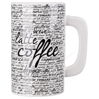 Кружка фарфор MILLIMI Кофе 1л 806-120-1