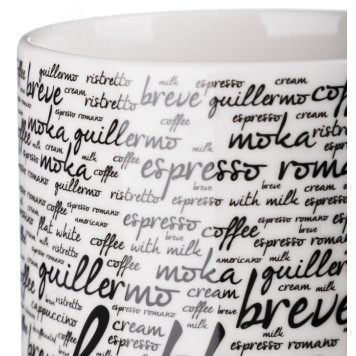 Кружка фарфор MILLIMI Кофе 1л 806-120-3