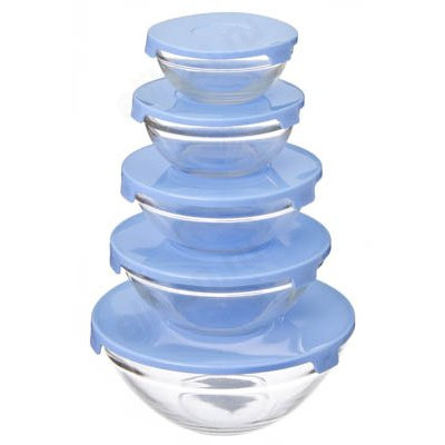 Набор контейнеров стекло VETTA 828-170 5шт крышк