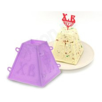 Форма для творожной пасхи разборная 12см 842-129