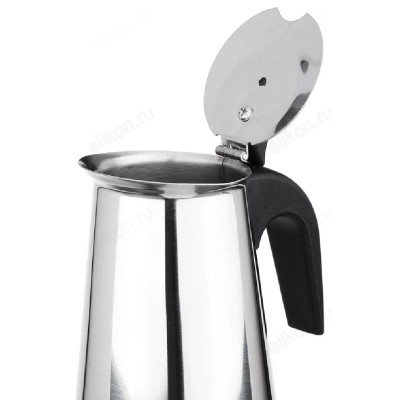 Кофеварка гейзерная VETTA 850-130 400 мл сталь-1