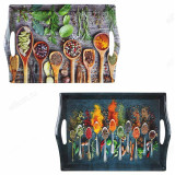 Поднос пластик VETTA Специи 39*27*4,3см 862-394