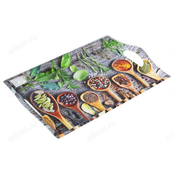 Поднос пластик VETTA Специи 39*27*4,3см 862-394-2