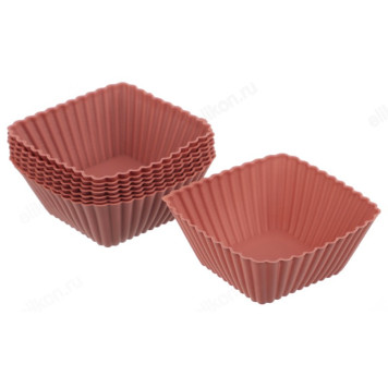 Набор форм силикон VETTA Кекс16шт 7х3см 891-068-3