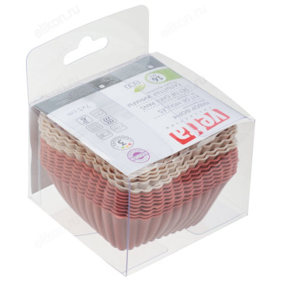 Набор форм силикон VETTA Кекс16шт 7х3см 891-068-5