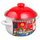 Кастрюля эмаль 5л VETTA Повар 894-441