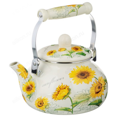 Чайник эмаль VETTA Подсолнухи 2.5л 894-524 индукция-2