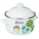 Кастрюля эмаль VETTA Артишок 2,0л 18см 894-525