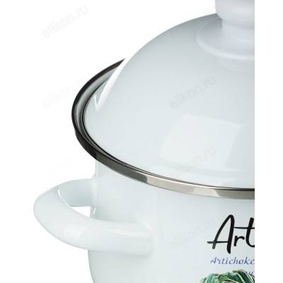 Кастрюля эмаль VETTA Артишок 2,0л 18см 894-525-2