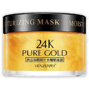 Ночная маска для лица Venzen с биозолотом, 120 г
