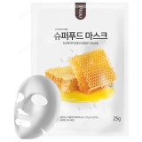 Маска для лица тканевая смягчающая с экстрактом меда VEZE FZ30045 25г