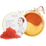 Патчи для век с экстрактом красной икры и смолы драконьего дерева VEZE FZ90751 60шт