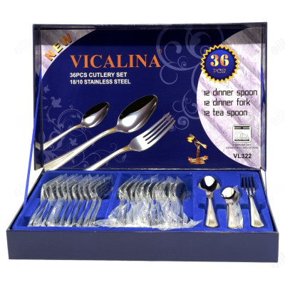 Набор столовых приборов VIKALINA VL-322 36шт.
