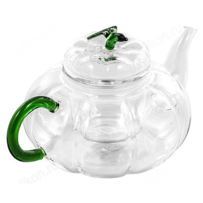 Чайник заварочный стекло VITAX VX-3204 Belsay 750мл зел.листочик
