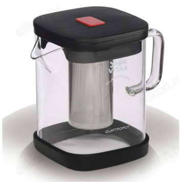 Чайник заварочный стекло VITAX VX-3310 Warkworth 900мл квадрат