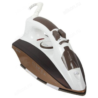 Утюг VITEK-1201, 2400 Вт, керамика, коричневый-2