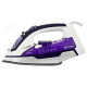 Утюг VITEK-1257, 2400 Вт, керамика, белый / фиолетовый