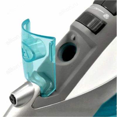 Утюг VITEK-1258, 2400 Вт, керамика, голубой / белый / серый-7