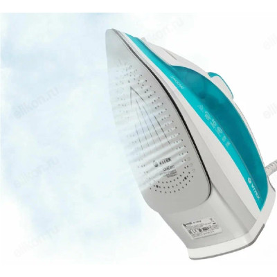 Утюг VITEK-1264, 2400Вт, керамика, белый / голубой-5