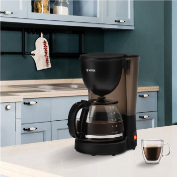 Кофеварка капельная VITEK-1500 1,25л/600Вт-3