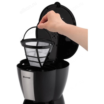 Кофеварка капельная VITEK-1503 (10-12чашек)-4