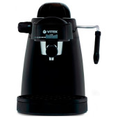 Кофеварка VT-1518(750W, капучино/латте) черный VITEK VT-1518black