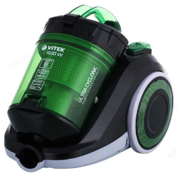 Пылесос VITEK-1815, 1600 Вт, 1.5 л-1
