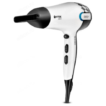 Фен Vitek-2299, белый/черный, 2200 Вт-5