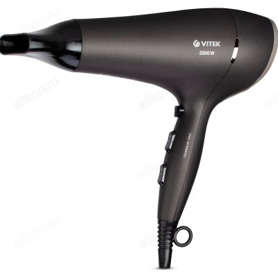 Фен Vitek-2533, черный, 1000 Вт-5